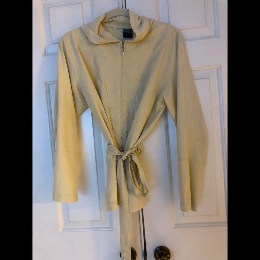 Nike Brand Cream Hooded Jacket